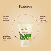 Moha Moisture Lotion 200 ml & Nail Cream 100Gm | 48H Moisturization | Refreshing Hydration | Non Sticky Feel For Men & Women