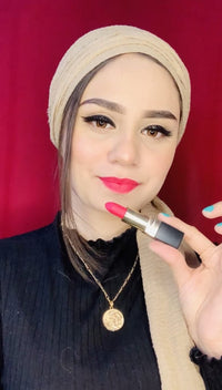 Iba Long Stay Matte Lipstick for Women- M12 Pink Orchid, 4g | Creamy Matte Finish & Smooth Texture| Long-Lasting | Hydrated Lips | Enriched with Vitamin E| Intense Colour & Highly Pigmented | Lip Makeup