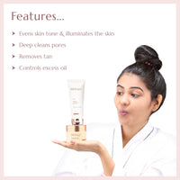 Provalo Gentle Cleansing And Skin Illumination Kit Combo For Normal To Oily Skin (Women)