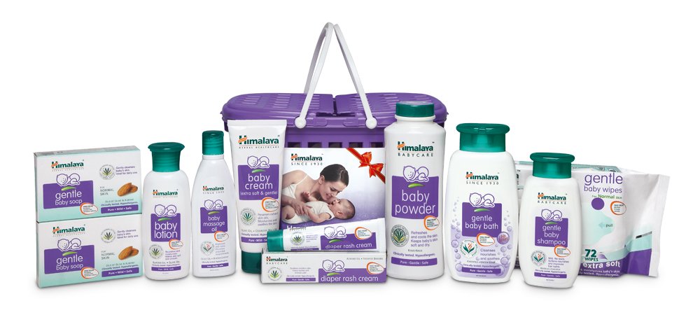 Himalaya Gift Pack & Himalaya Extra Moisturizing Baby Soap (75g, Buy 3 + 1 Free), White