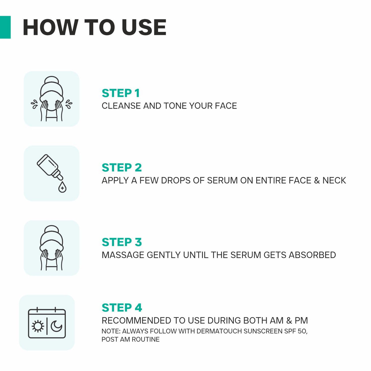 DERMATOUCH 10% Niacinamide Serum for Acne & Blemishes| Oil Balancing with Zinc PCA | For Acne Prone skin | 20ml