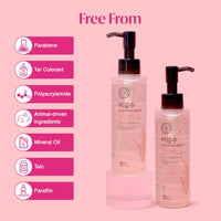 The Face Shop Rice water bright light Cleansing Oil with Rice Water to Brighten the Skin, 150ml | Korean Make-Up Remover, For Lips, Eyes and Face, Removes Waterproof makeup
