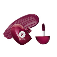 SUGAR Cosmetics LA LA Love Matte Liquid Lipstick | Lasts 18Hrs | Transferproof & Waterproof | 5ml | 06 Burgundy Bae