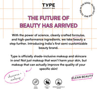 TYPE BEAUTY INC. Brightening Setting Spray with SPF 35 PA++++ | 12Hr Long-Lasting & Hydrating | Natural Finish for Dark Spots & Dull Skin | Brightening & Lightweight | Makeup Fixer | 60ML