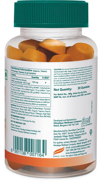 Himalaya Turmeric Gummies |Pack of 30 |95% Curcuminoids |Joint health, Antioxidant support |100% Veg