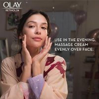 Olay Night Cream: Regenerist Retinol 24 Moisturizer, 50 g