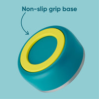 Owala Pet Bowl - Durable Stainless Steel, Food and Water Bowl for Dogs, Cats, and All Pets, Non-Slip Base, 24oz, Teal (Turquoise & Caicos) 24 oz Turquoise & Caicos