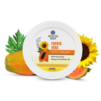 Ayouthveda Papaya Vera Face Cream for Blemish Free Clear Skin Net qty.- 50 g