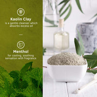 Ustraa Body Wash-Green Clay - 2 x 250 ml - Intense Oil Control - Removes Excess Oil, No post-shower Dryness, Intense Foaming without Sulphates (Set of 2)