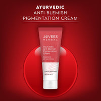 Jovees Herbal Anti Blemish Pigmentation Cream with the Essence of Saffron | Reduces Dark Spots, Pigmentation & Blemish | For All Skin Types | 60gm