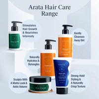 Arata Paraben & Silicon Free Hair Conditioner -300 Ml | With Maple, Sugarcane & Blueberry Extracts | Vegan & Cruelty-Free for Healthy & Smooth Hair | For Women & Men