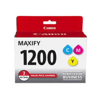 Canon MAXIFY PGI-1200 3Color Multi Pack Ink Compatible to MB2120, MB2720, B2020, MB2320, Cyan, Magenta, Yellow 3Color Ink