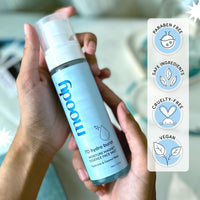 Moody 7D Hydro Burst Hydrating Face Mist & Essence Toner with Hyaluronic Acid Vitamin B5 & Rice Water for Hydrated & Plumped Skin | Face Mist for Soothing And Pore Tightening | Alcohol-Free Toner for Glowing Skin |100% Vegan | 72 Hour Hydration,110ml