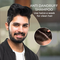 Vedix Ayurvedic Dandruff Care for Men |Taritha Anti HairFall Shampoo Customised For Normal Oily Hair -100ml