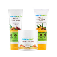 Mamaearth Bridal Facial Kit(Ubtan face Wash, Ubtan Face Mask & Ubtan Face Scrub Combo)
