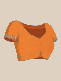 Pandadi Saree Women's  Paithani Silk Saree With Blouse Piece