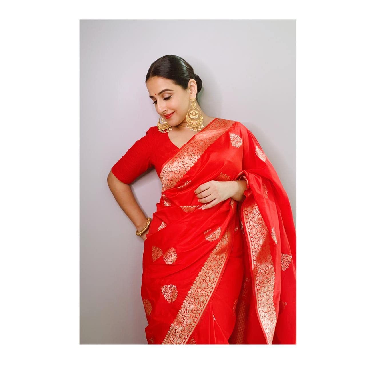 Avantika Fashion Women's  Kanjivaram Soft Pure Lichi Silk Banarasi Saree With Blouse Piece