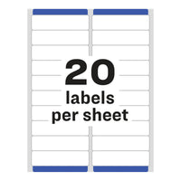 Avery Easy Peel Printable Address Labels with Sure Feed, 1