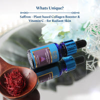 Blue Nectar Kumkumadi Tailam for face - Ayurvedic Face Serum with Natural Face Oil for Glowing Skin - Pure Saffron Face Moisturizer - 30ml