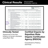 Soulflower Maha Bhringraj Oil for Hair growth 225ml | Natural Hair Growth, Strengthening & Nourishing Roots | Anti-Dandruff, Cooling Scalp Relief | Coconut & Sesame Oil Blend | Pure & Organic