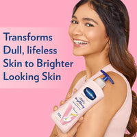 Vaseline Healthy Bright Daily Brightening Body Lotion, For Healthy & Glowing Skin, 200 ml (Pack of 5)