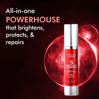 Conscious Chemist® Rapid Glow & Brightening Essence | Face Serum with 5 Antioxidant Complex (100X Stronger Than Vitamin C), Vitamin E & Retinol | For Radiant, Even-Toned Skin, For Men & Women, All Skin Types – 50ml