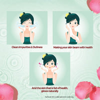 Himalaya Natural Glow Rose Face Wash, 100ML INDIA