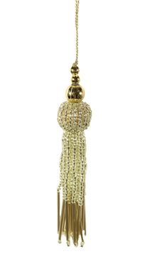 Trendy and Ethnic Acrylic Pearls Tassel Women's  Ethnic Work Hanging Latkan for Sareepallu Blouse Dupatta Lehenga (Set of 1 Pairs)