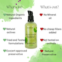 EcoBerry Centella Asiatica (CICA) Niacinamide Glow Essence With Hyaluronic Acid, Oil Free Essence, Moisturizer, Anti-Aging, Brightens Skin, Natural & Handmade, Chemical Free, Paraben Free, Vegan