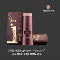 Olivia Instant Makeup Stick Shimmering Concealer Peach Rose 15g Shade No.6 (SPF 12)