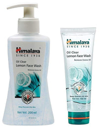 Himalaya Oil Clear Lemon Face Wash, 150ml & Oil Clear Lemon Face Wash, 200ml Combo