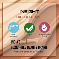 INSIGHT Cosmetics Glossy Pro Concealer Full Palette-Concealer|Conceal |Correct |Contour |Waterproof |Crease Resistance |Long Lasting |Oil Control (CR105-Concealer) (Pack Of 4)