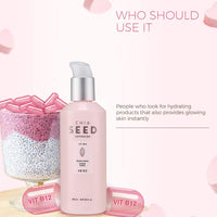 The Face Shop Chia Seed Hydro Cream with Vitamin B12 & Chia Seeds | 24HR Intense Hydration Face Cream | For Intense Moisturization & Skin Barrier Protection | Korean Skin Care, 145ml