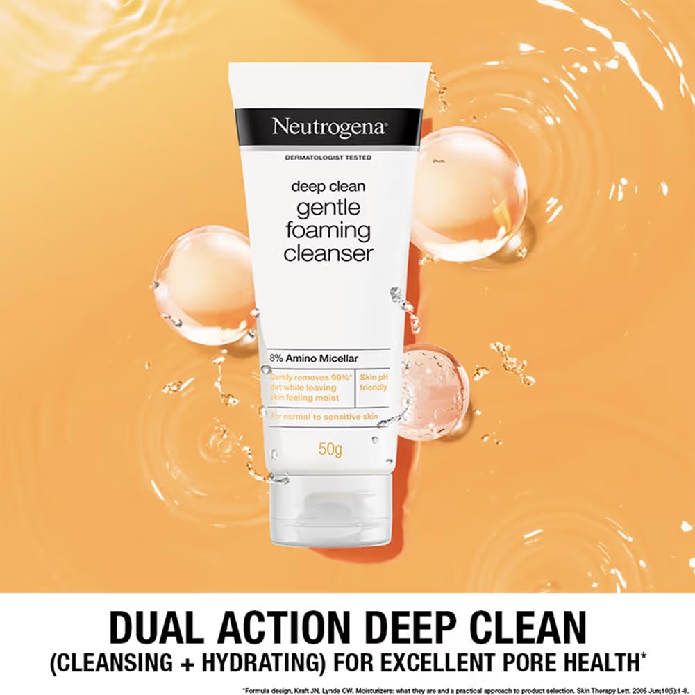 Neutrogena Deep Clean Foaming Cleanser, 50g