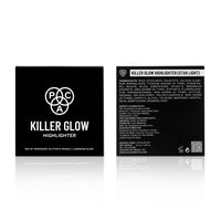 PAC Killer Glow Powder Highlighter (Starlight) | Glamourous Luminous Shine | Blend of Micro Pearls | Silky Smooth Buttery Texture for One Swipe Application | Sparkling Pink Gold