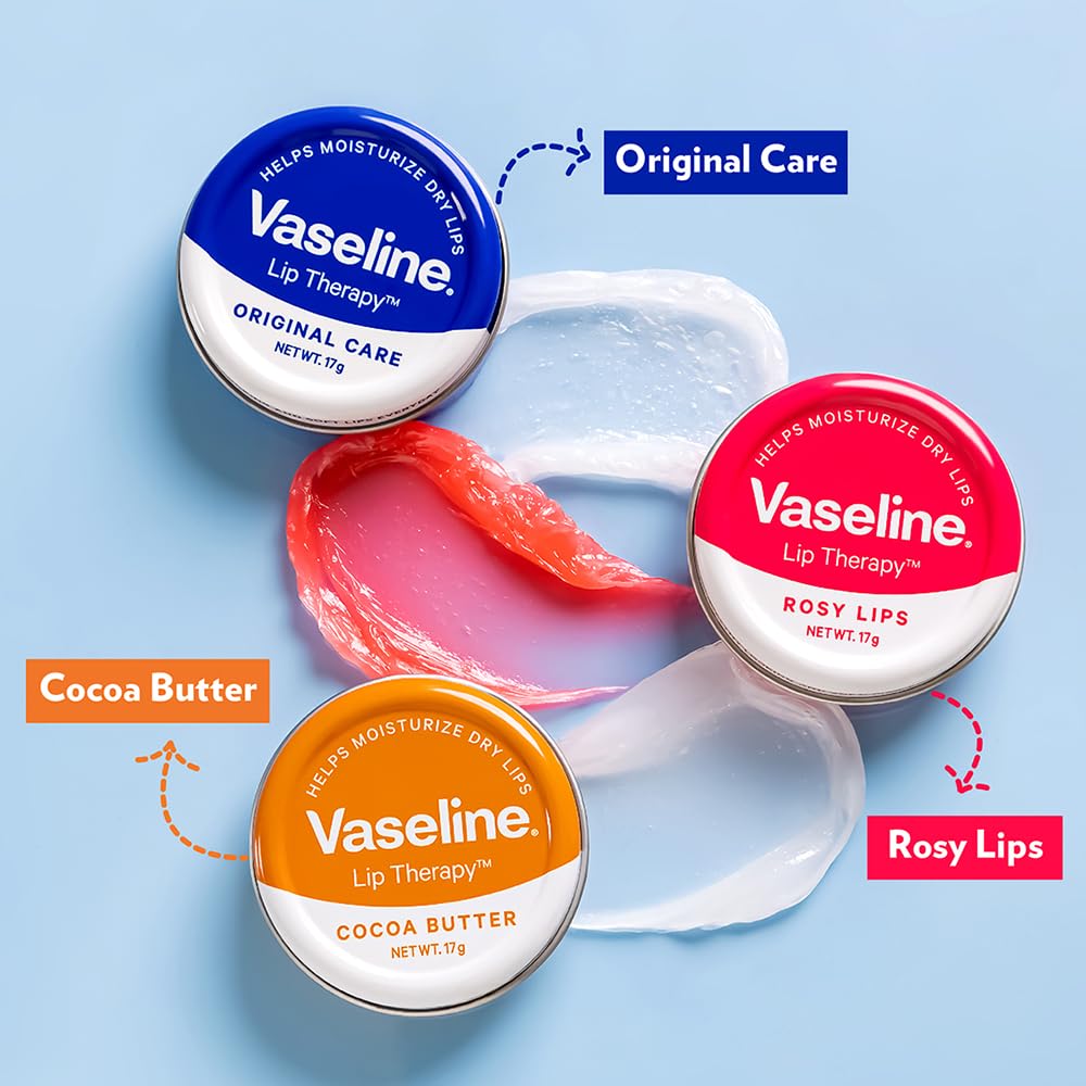 Vaseline Lip Tins Original Care, 17g