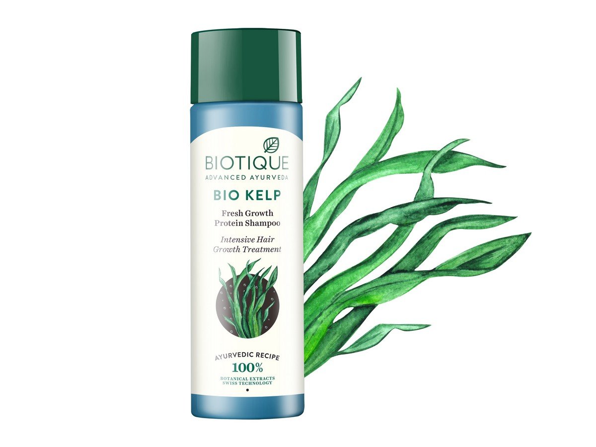 Biotique Bio Seaweed Revitalizing Anti Fatigue Eye Gel, 15g And Biotique Bio Kelp Fresh Growth Protein Shampoo, 190ml
