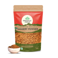 A TATA Product - Organic India Jaggery Powder - 500g, Pure & Natural, No Chemical Additives, Rich in Vitamins & Minerals, A Healthy Sugar Substitute