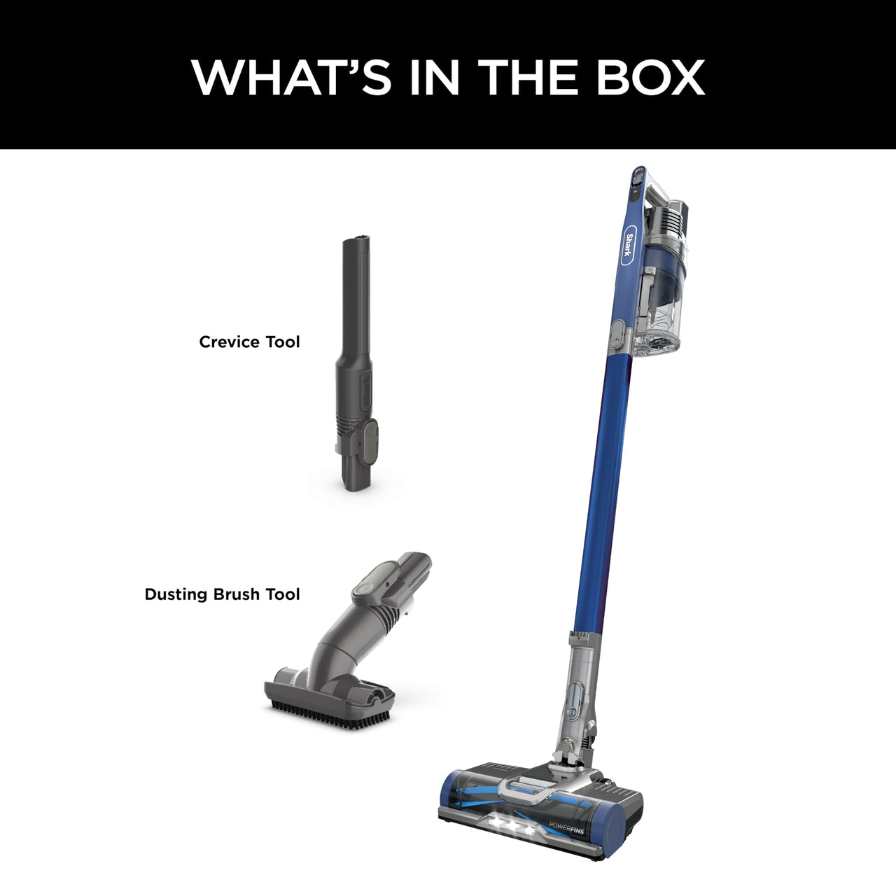 Shark IZ631H Cordless Pro Vacuum with PowerFins and Self-Cleaning Brushroll, Includes Upholstery Tool & Crevice Tool, Up To 60 Minute Runtime, HEPA Filtration, Cordless Vacuum, Dark Grey/Mojito Gray