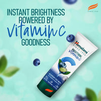 Himalaya Brightening Vitamin C Blueberry Face Wash | Brightening Face Cleanser | Remove Dull Skin | 100ml
