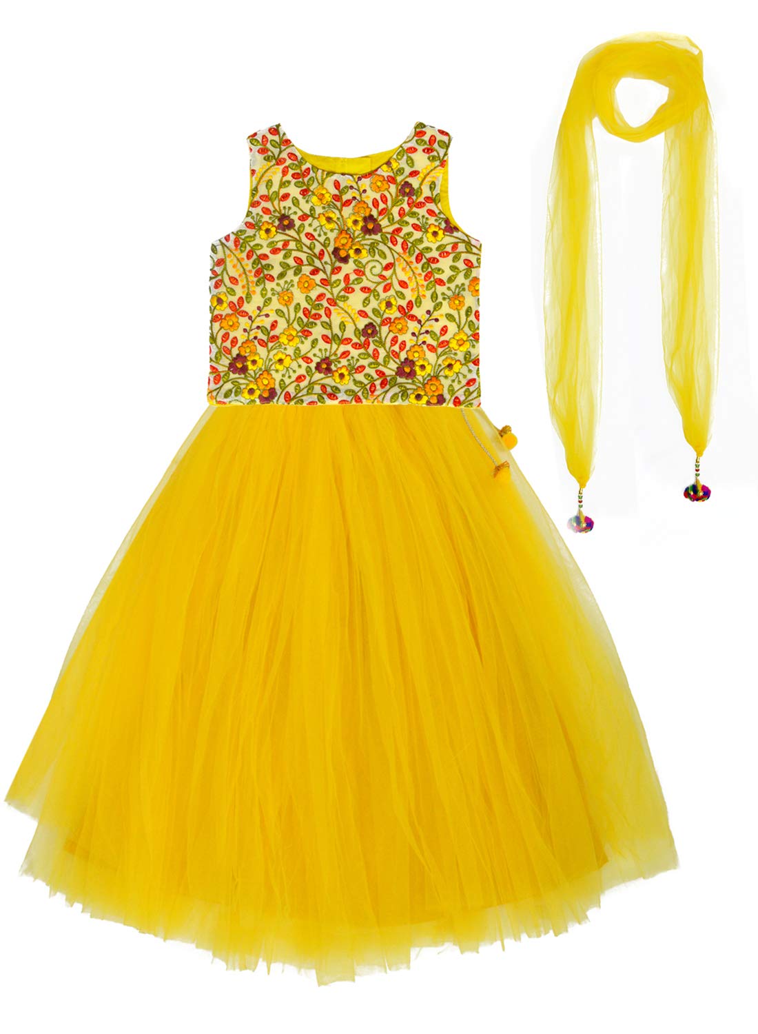 A.T.U.N Girls Lehenga Choli