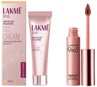 Lakmé 9 To 5 Complexion Care Face CC Cream & Lakmé 9 to 5 Weightless Mousse Lip & Cheek Color