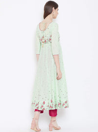 Poshak Hub Women's  Cotton Anarkali Kurta