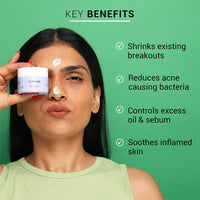 Sereko Oil Clear Face Moisturizer with NMF for Oily & Acne-Prone Skin | Controls Oil, Dehydrated Skin, Soothes Redness & Improves Texture | Lightweight, Non-Greasy Formula | Acne Cream 50ml