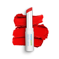 Mamaearth Soft Matte Long Stay Lipsticks with Jojoba Oil & Vitamin E for 12 Hour Long Stay - 08 Red Dhalia - 3.5 g