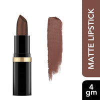 Iba Pure Lips Moisture Rich Lipstick for Women- A35 Dark Chocolate, 4g | High Glossy, Creamy Finish & Smooth Texture| Hydrated Lips | Enriched with Vitamin E, Coconut Oil & Shea Butter | Intense Colour & Highly Pigmented | Lip Makeup