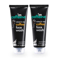 mCaffeine Tan Removal Face Wash Pack of 2-200ml | Face Wash Combo Pack Offer for Oily Skin & Normal Skin | Face Wash for Men & Women | Oil Control & Detan Cleanser Combo