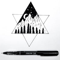 Pilot, Precise V5, Capped Liquid Ink Rolling Ball Pens, Extra Fine Point 0.5 mm, Black, Pack of 12