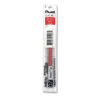 Pentel Refill Ink - For EnerGel PRO Permanent Gel Pen, (0.7mm) Medium Line, Red Ink - LRP7-B
