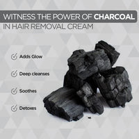 The Man Company Hair Removal Cream for Men | Removes Unwanted Hair in Just 5 Minutes | 24 Hours Hydration | Enriched with Charcoal & Turmeric | Dermatologically Tested | For All Skin Types - 100gm